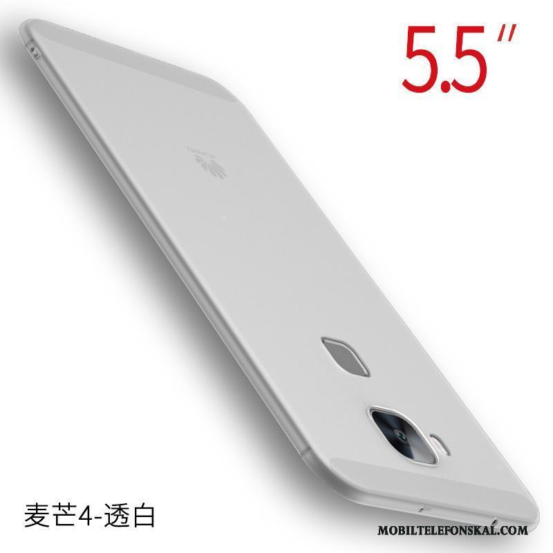 Huawei G7 Plus Fallskydd Silikon Skal Mjuk Telefon All Inclusive Röd