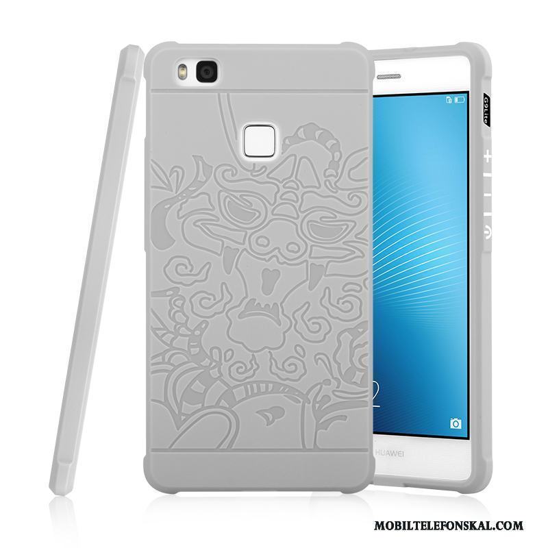 Huawei G7 Plus Fodral Blå Fallskydd Skal Telefon Silikon All Inclusive Mjuk