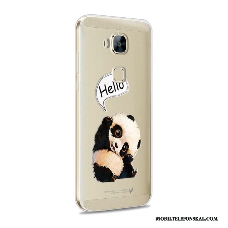 Huawei G7 Plus Fodral Mobil Telefon Mjuk Fallskydd Rosa Skal Telefon Silikon