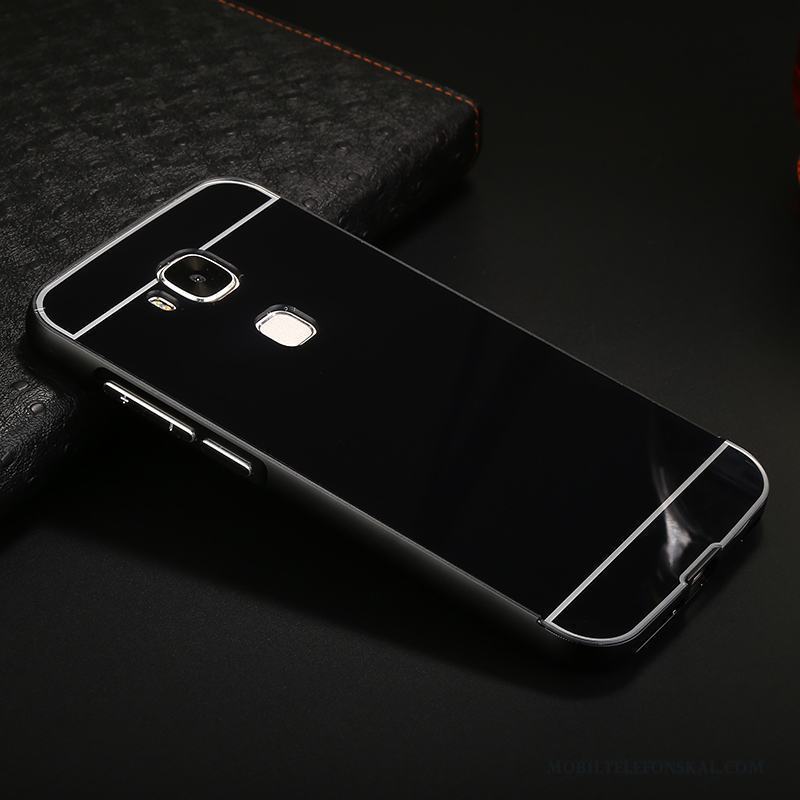 Huawei G7 Plus Guld Skal Hård Skydd Telefon Fodral Metall