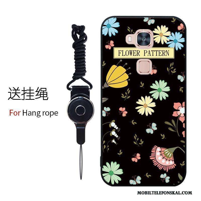 Huawei G7 Plus Mjuk Fodral Kreativa Personlighet Skal Telefon Gul Silikon