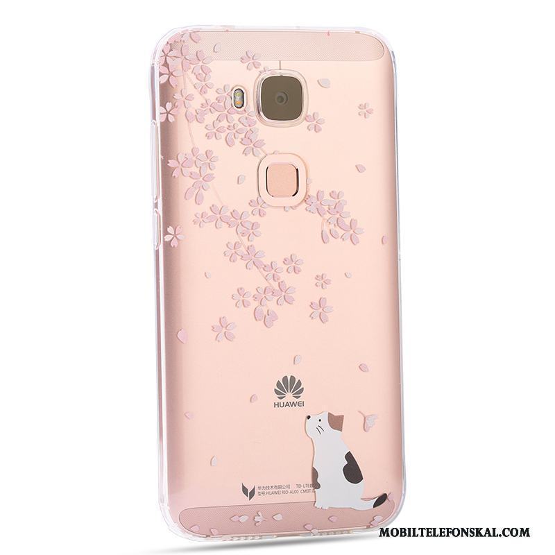 Huawei G7 Plus Mjuk Skydd All Inclusive Fodral Skal Telefon Rosa Personlighet