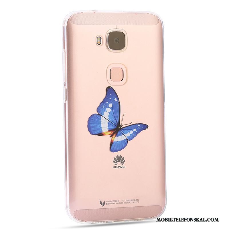 Huawei G7 Plus Mjuk Skydd All Inclusive Fodral Skal Telefon Rosa Personlighet