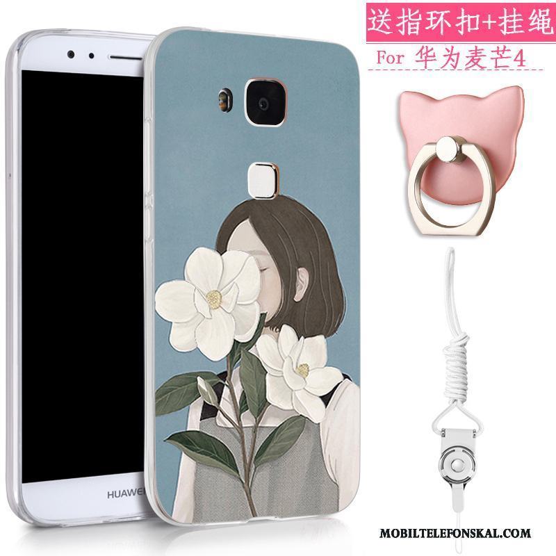 Huawei G7 Plus Silikon Mjuk Skal Telefon Trend Vacker Fallskydd Fodral