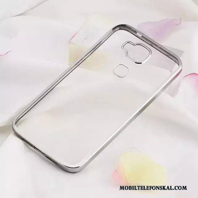Huawei G7 Plus Silikon Transparent Skydd Fodral Skal Mjuk Rosa