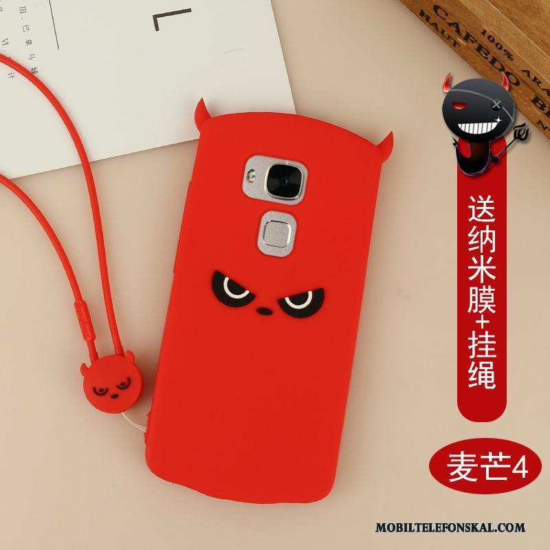 Huawei G7 Plus Skal Fallskydd Silikon Kreativa All Inclusive Mobil Telefon Rosa Personlighet