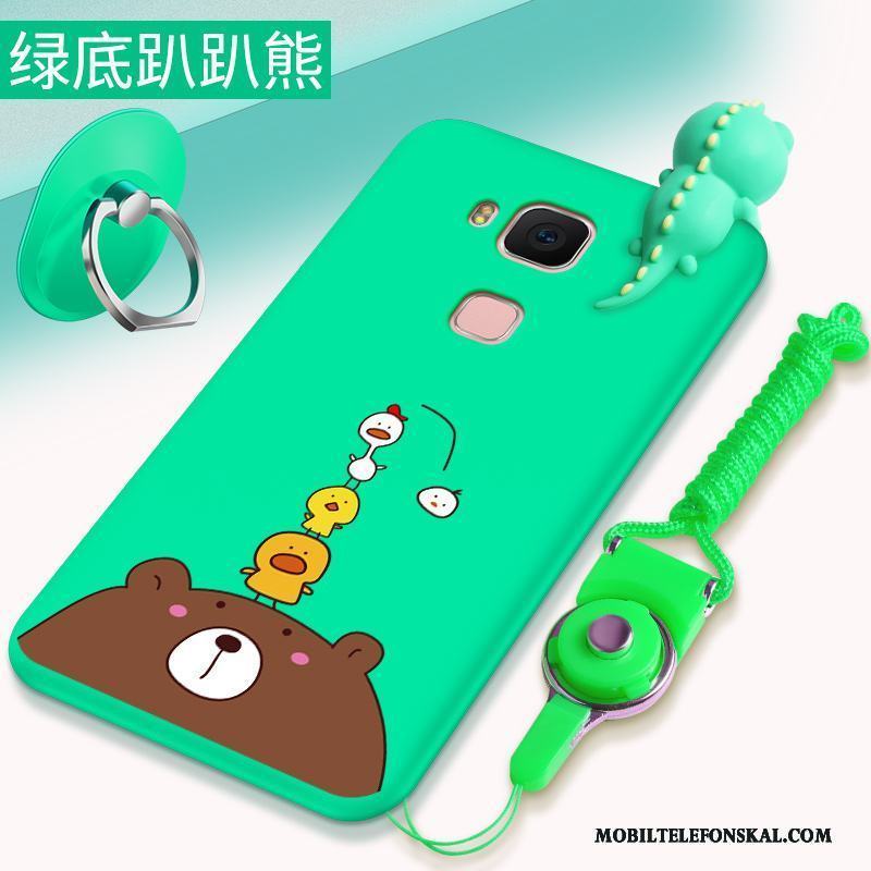 Huawei G7 Plus Trend Skydd Silikon Vacker Skal Telefon Ny Grön