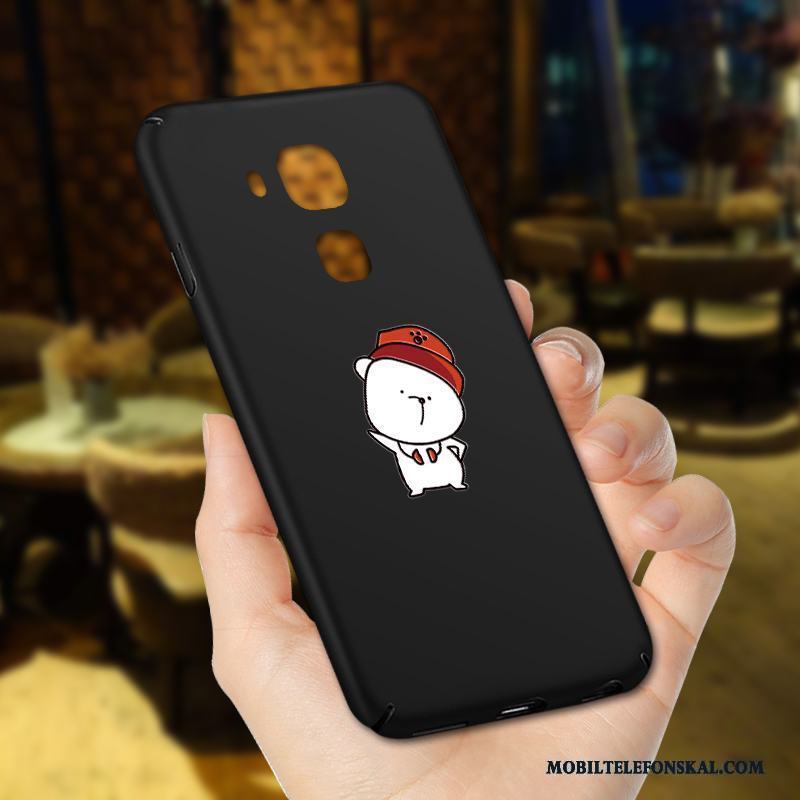 Huawei G9 Plus All Inclusive Mini Fodral Nubuck Mönster Röd Skal Telefon