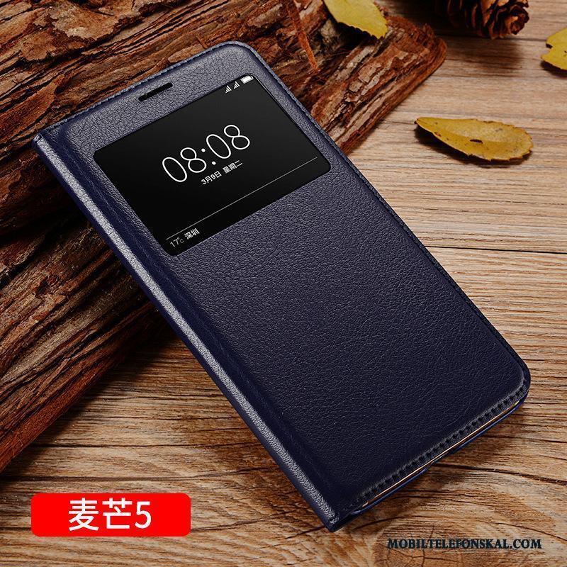 Huawei G9 Plus All Inclusive Rosa Skydd Skal Telefon Clamshell Fallskydd Metall