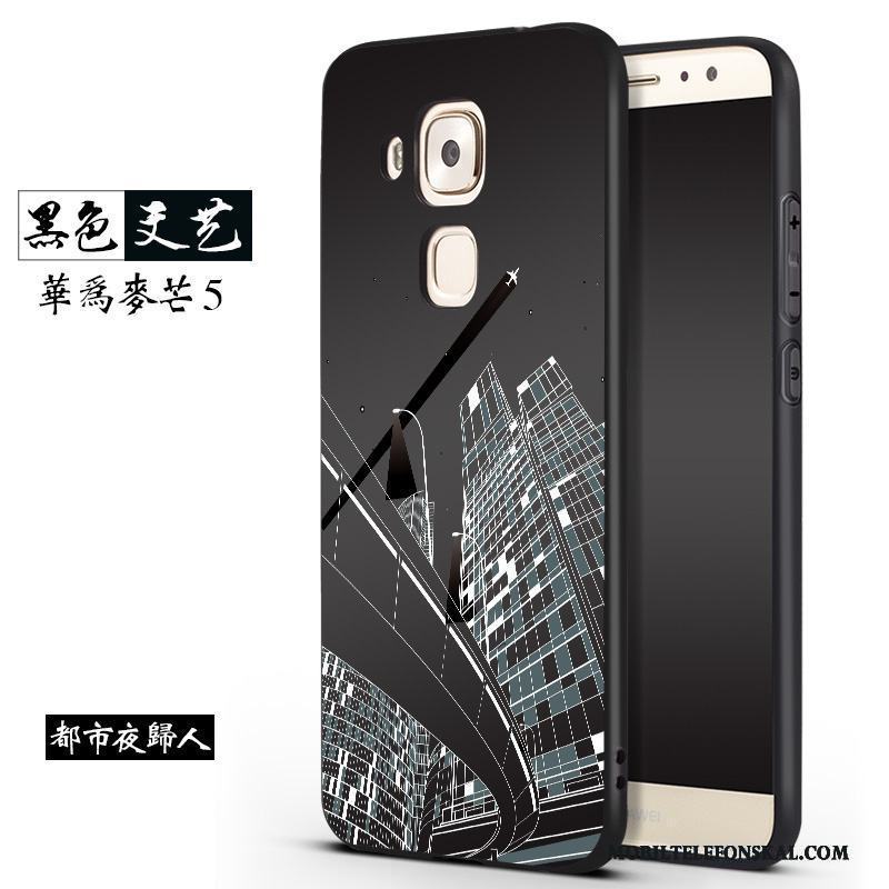 Huawei G9 Plus Blå Fallskydd Kreativa Silikon Skal Telefon Personlighet Mjuk