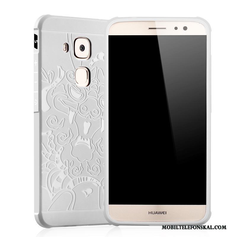 Huawei G9 Plus Fallskydd Mobil Telefon Fodral Slim Skal Telefon Blå Mjuk