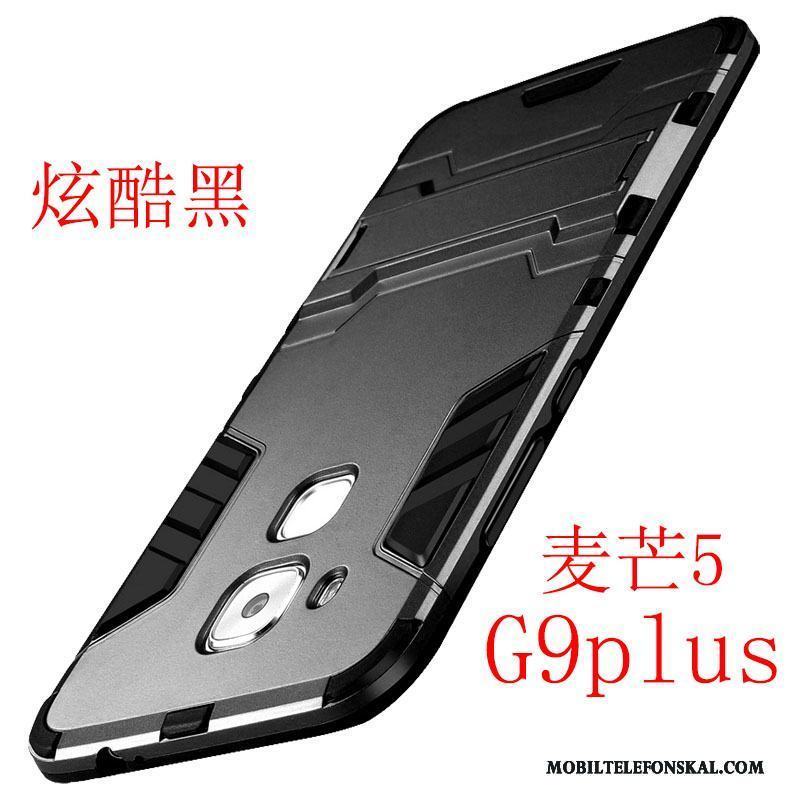 Huawei G9 Plus Fodral All Inclusive Silver Mjuk Silikon Skal Telefon