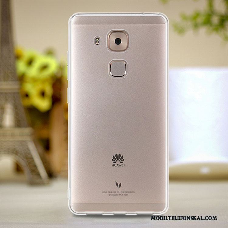 Huawei G9 Plus Fodral Rosa Mjuk Pulver Transparent Skal Telefon Silikon