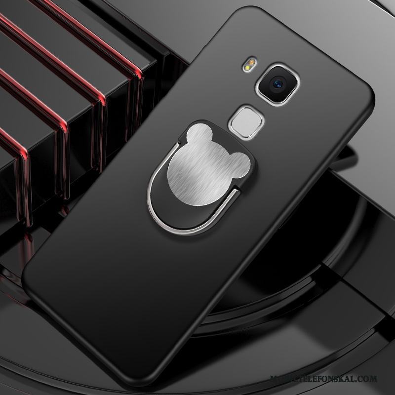 Huawei G9 Plus Röd Skal Fodral Enkel Personlighet Silikon Mjuk