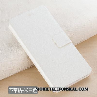 Huawei G9 Plus Skal Telefon Läderfodral Rosa Clamshell Skydd