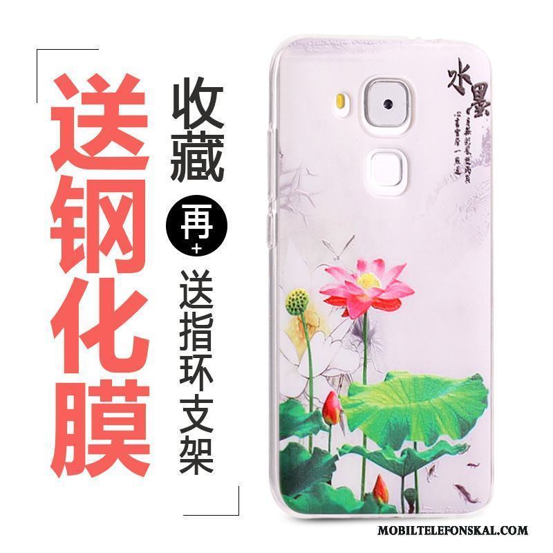 Huawei G9 Plus Skydd Fodral Grön Mjuk Silikon Skal Telefon All Inclusive