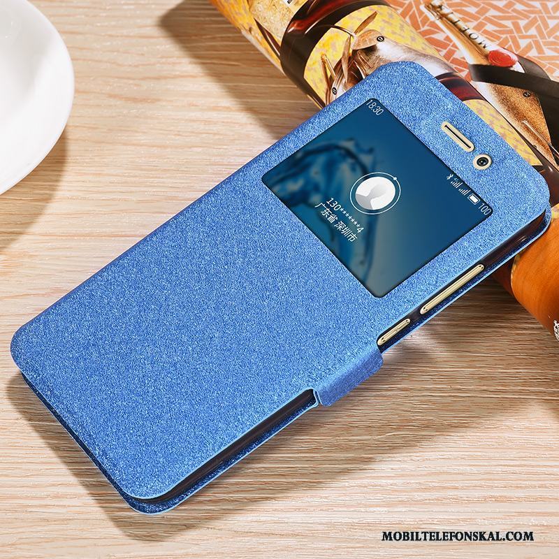 Huawei G9 Plus Täcka Fodral Skal Trend Telefon Skydd Ljusblå