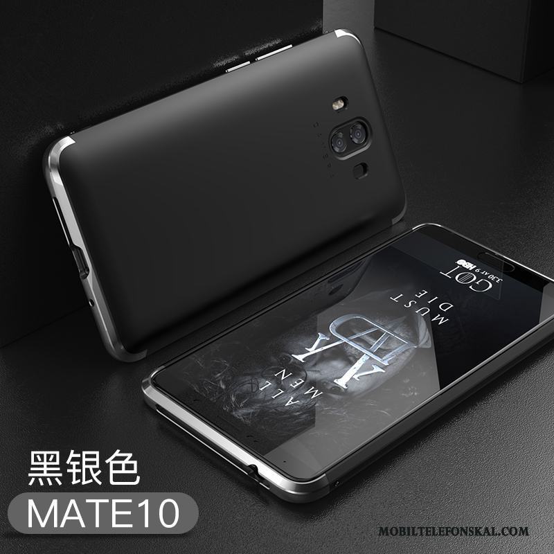 Huawei Mate 10 All Inclusive Metall Kreativa Skal Purpur Fallskydd Trend Varumärke