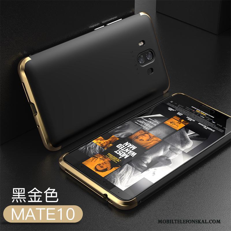 Huawei Mate 10 All Inclusive Metall Kreativa Skal Purpur Fallskydd Trend Varumärke