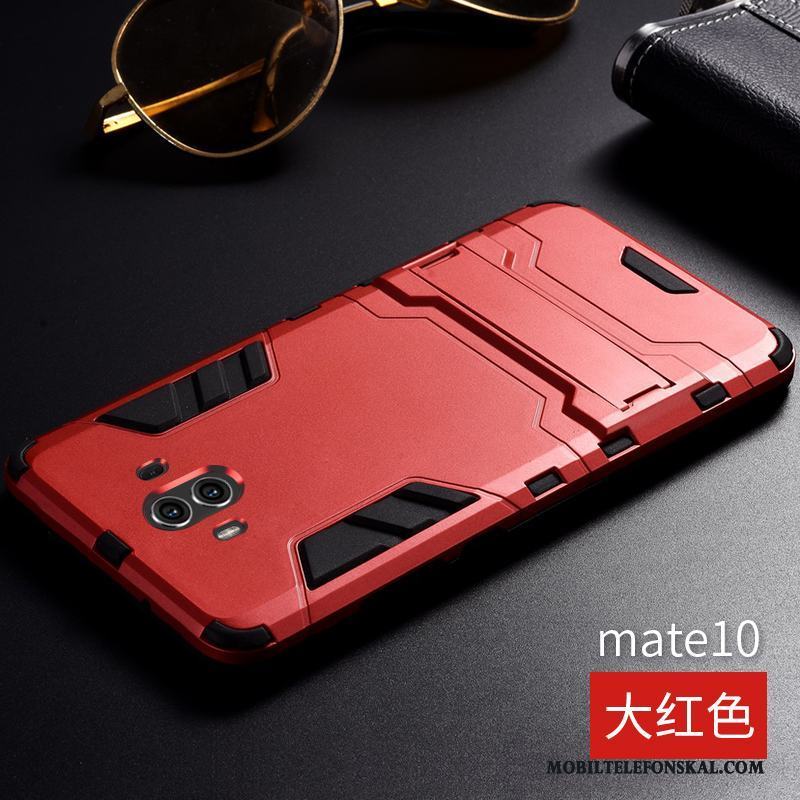 Huawei Mate 10 Frame Skal Telefon Tre Försvar Skydd Fodral Trend Metall