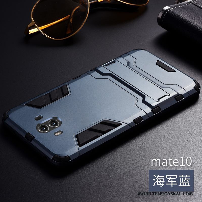 Huawei Mate 10 Frame Skal Telefon Tre Försvar Skydd Fodral Trend Metall