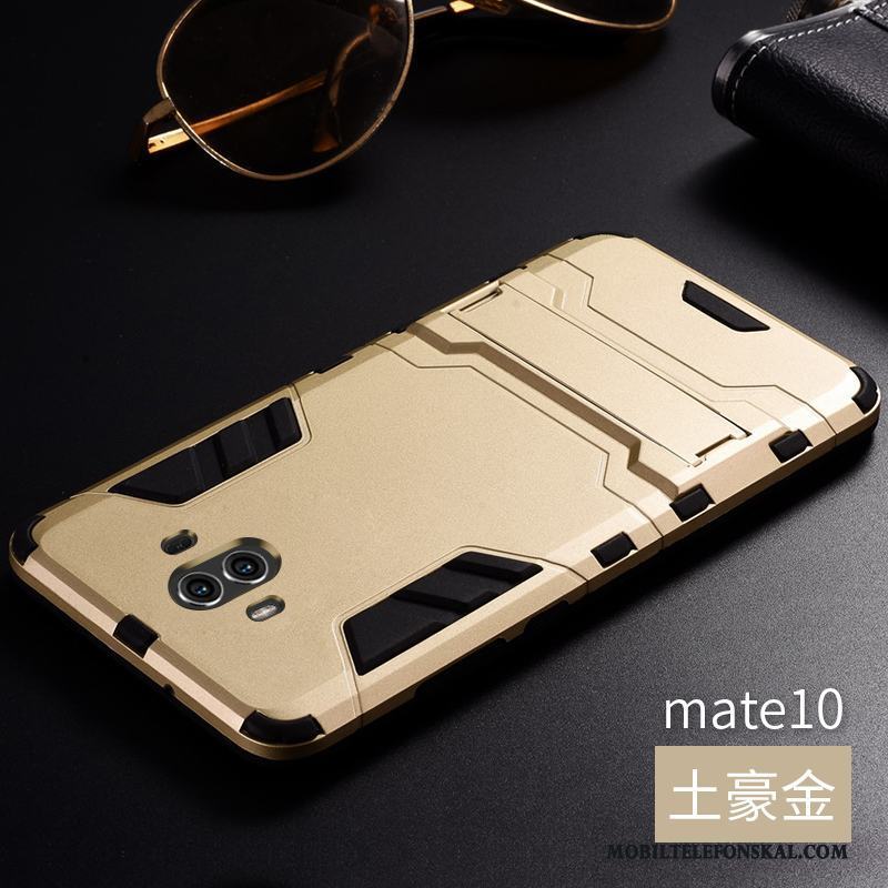 Huawei Mate 10 Frame Skal Telefon Tre Försvar Skydd Fodral Trend Metall