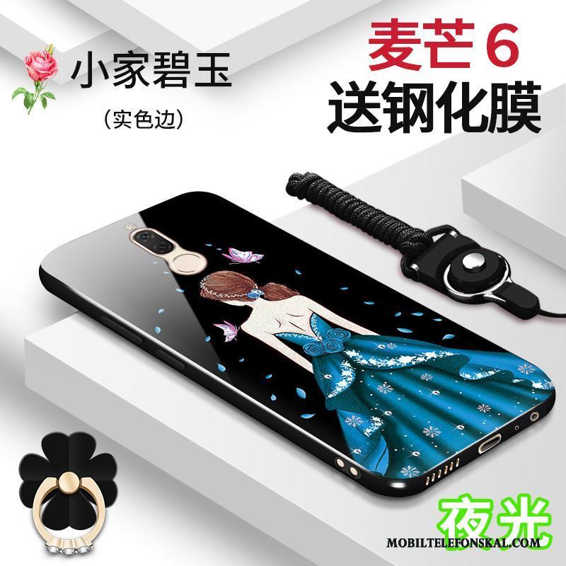 Huawei Mate 10 Lite All Inclusive Personlighet Purpur Mjuk Skal Telefon Fallskydd Silikon
