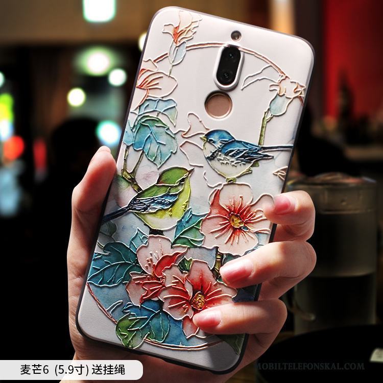 Huawei Mate 10 Lite All Inclusive Vit Skal Telefon Personlighet Kreativa Mjuk Etnisk