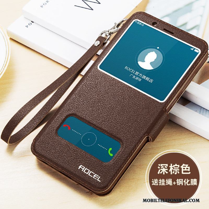 Huawei Mate 10 Lite Fallskydd Fodral Skal Telefon All Inclusive Silikon Läderfodral Täcka