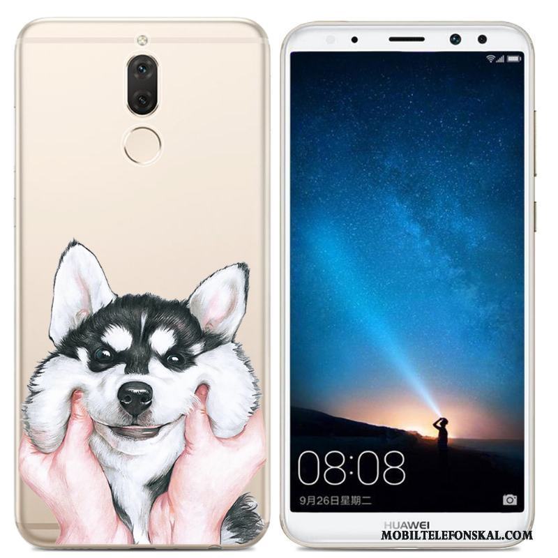 Huawei Mate 10 Lite Fodral Skal Mobil Telefon Transparent Silikon Färg Trend