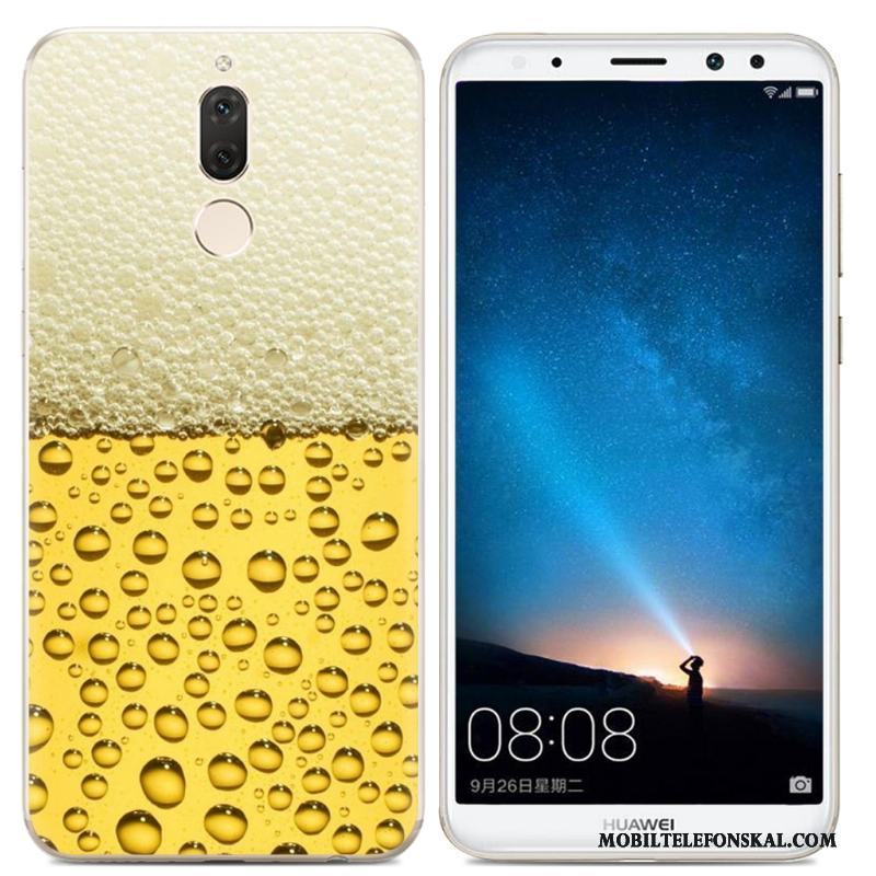 Huawei Mate 10 Lite Fodral Skal Mobil Telefon Transparent Silikon Färg Trend