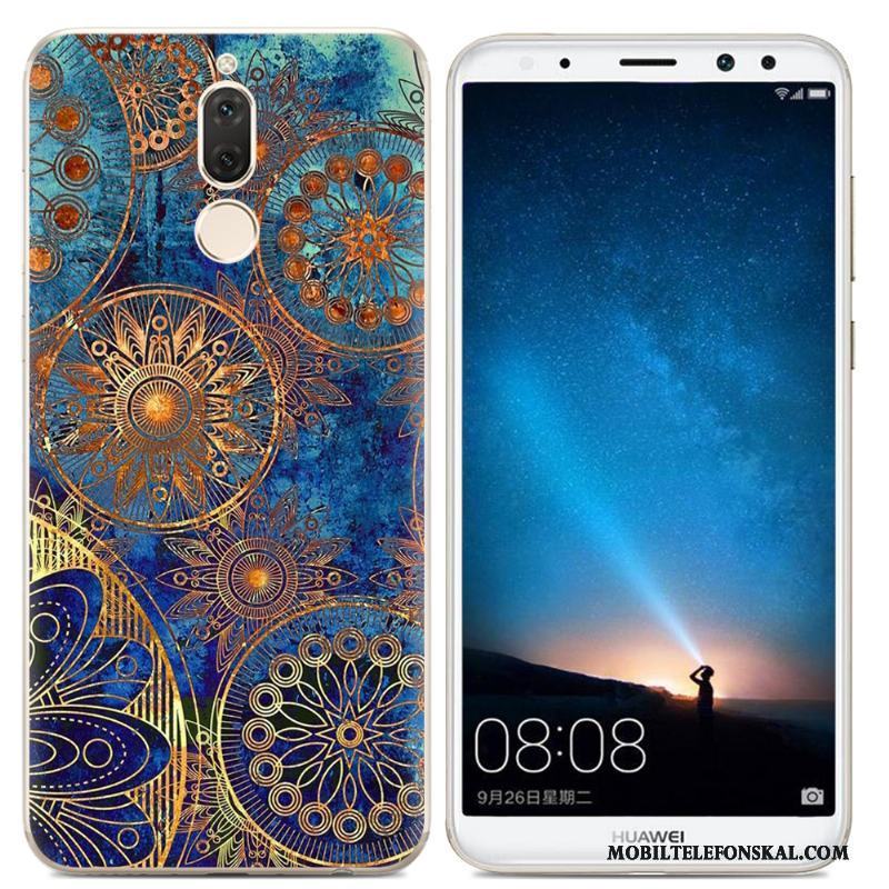 Huawei Mate 10 Lite Fodral Skal Mobil Telefon Transparent Silikon Färg Trend