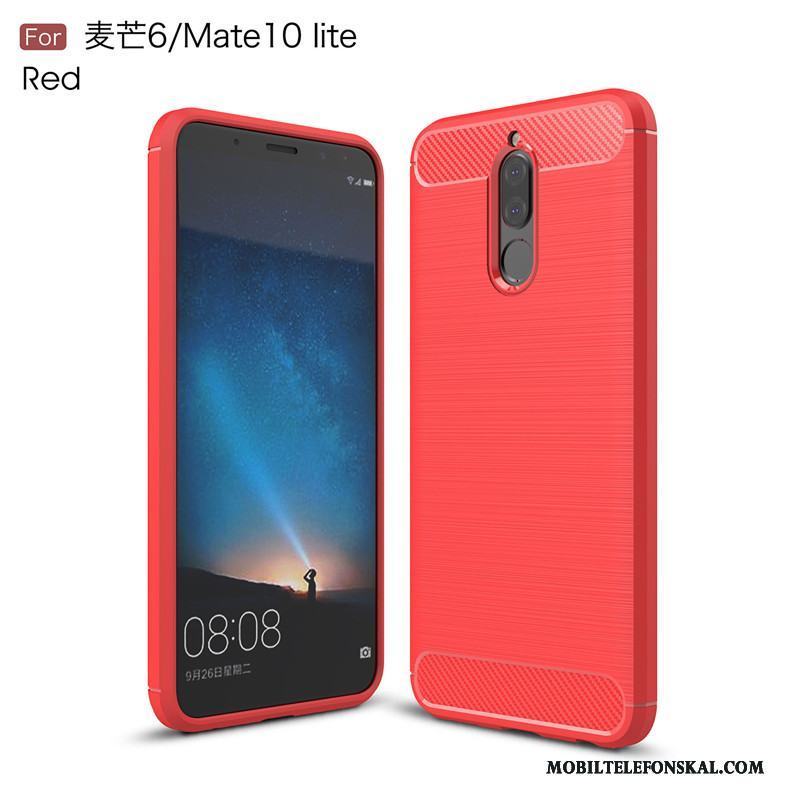 Huawei Mate 10 Lite Mjuk Skal Telefon Fallskydd Blå All Inclusive Fodral Silikon