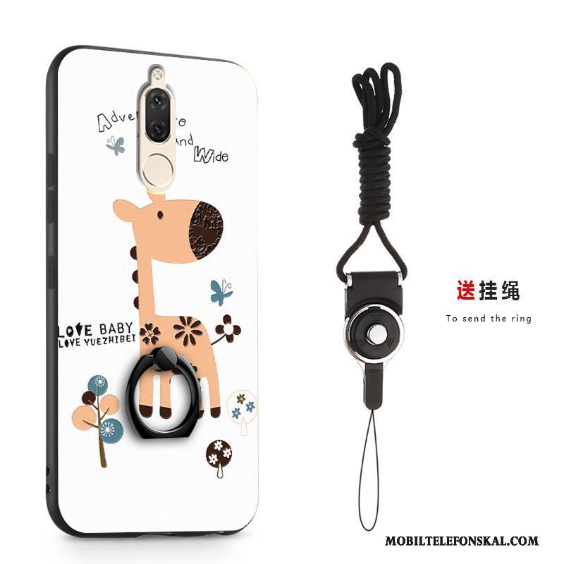 Huawei Mate 10 Lite Mjuk Skal Telefon Ring Lättnad All Inclusive Tecknat Rosa