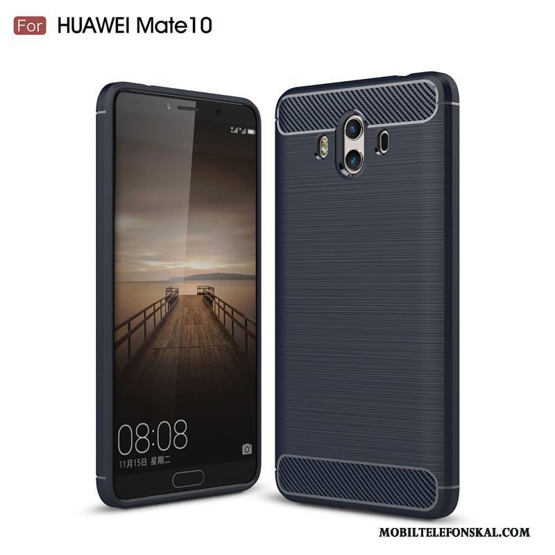 Huawei Mate 10 Mjuk All Inclusive Skal Silikon Fallskydd Grå Fodral