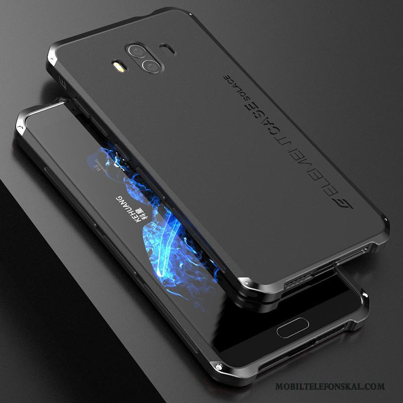 Huawei Mate 10 Mobil Telefon Metall Silver Fodral Personlighet Skal Telefon All Inclusive