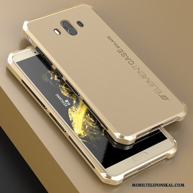 Huawei Mate 10 Mobil Telefon Metall Silver Fodral Personlighet Skal Telefon All Inclusive