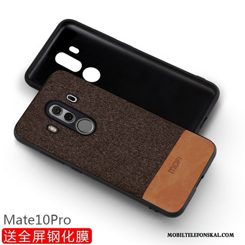 Huawei Mate 10 Pro All Inclusive Skydd Fallskydd Nubuck Fodral Kreativa Skal Telefon