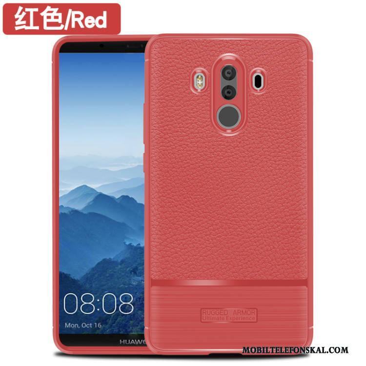 Huawei Mate 10 Pro Fallskydd Skal Telefon All Inclusive Blå Fodral Silikon