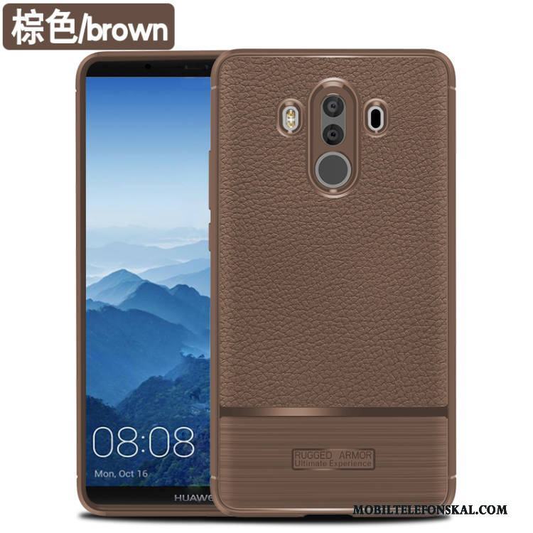 Huawei Mate 10 Pro Fallskydd Skal Telefon All Inclusive Blå Fodral Silikon