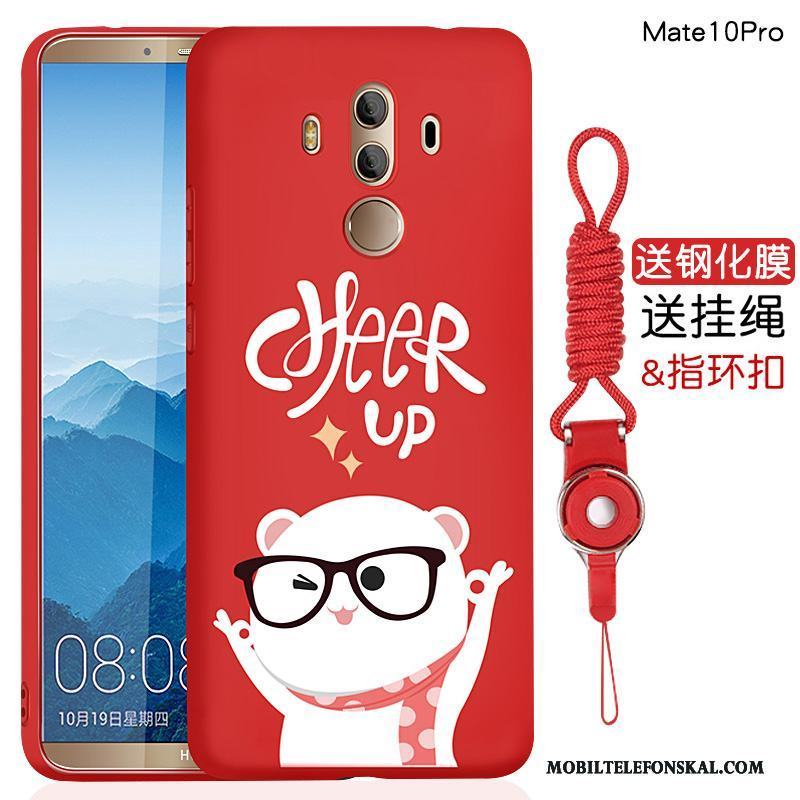 Huawei Mate 10 Pro Fallskydd Skal Telefon Svart Personlighet Mjuk All Inclusive Fodral