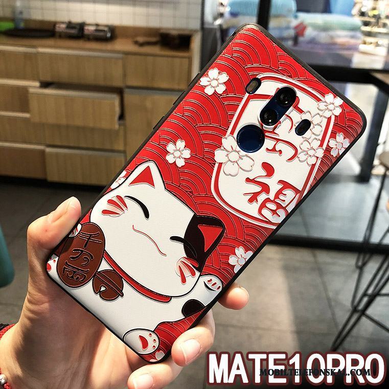 Huawei Mate 10 Pro Skydd Ny Röd Fallskydd Fodral Skal Telefon Rikedom