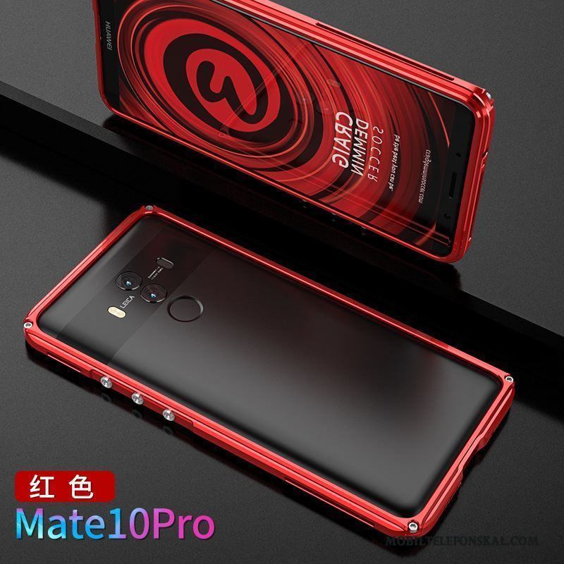 Huawei Mate 10 Pro Svart Skydd Personlighet Ny Fodral Frame Skal Telefon