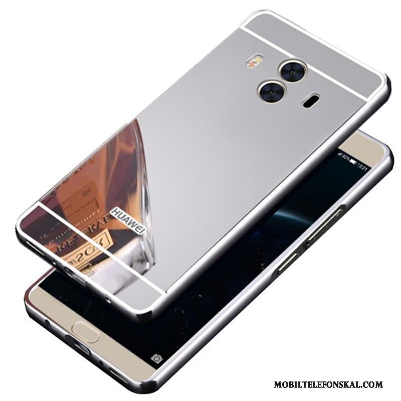 Huawei Mate 10 Skal Kreativa Metall Frame Hård Fodral Trend Rosa