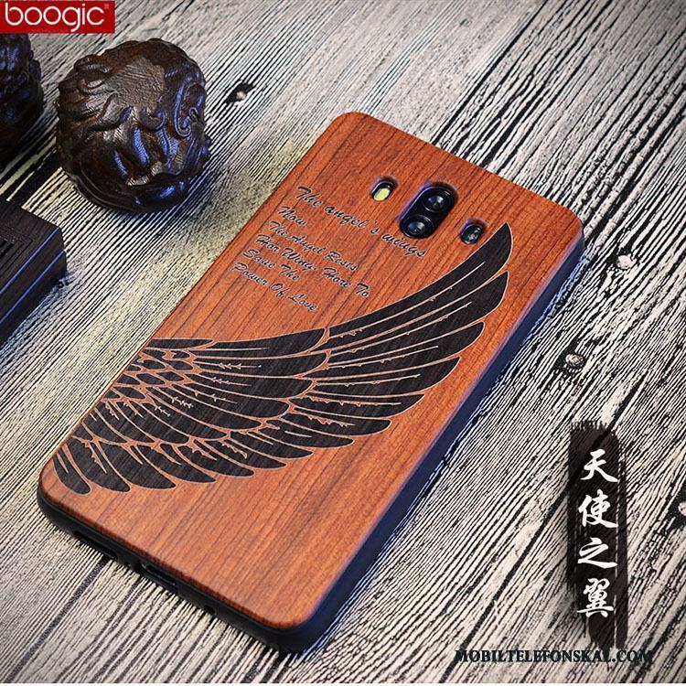 Huawei Mate 10 Skal Personlighet All Inclusive Kreativa Wood Skydd Fallskydd Retro