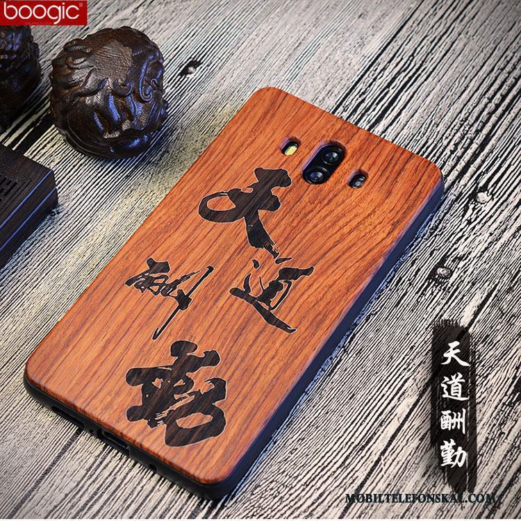 Huawei Mate 10 Skal Personlighet All Inclusive Kreativa Wood Skydd Fallskydd Retro