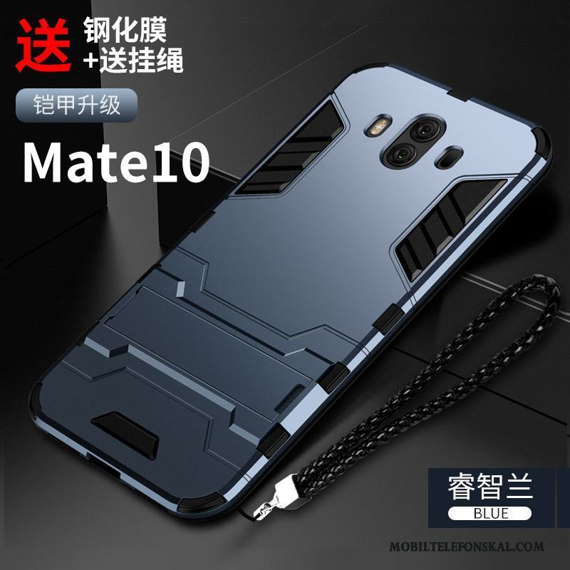 Huawei Mate 10 Skal Skydd Svart Silikon Fallskydd Personlighet Kreativa Fodral