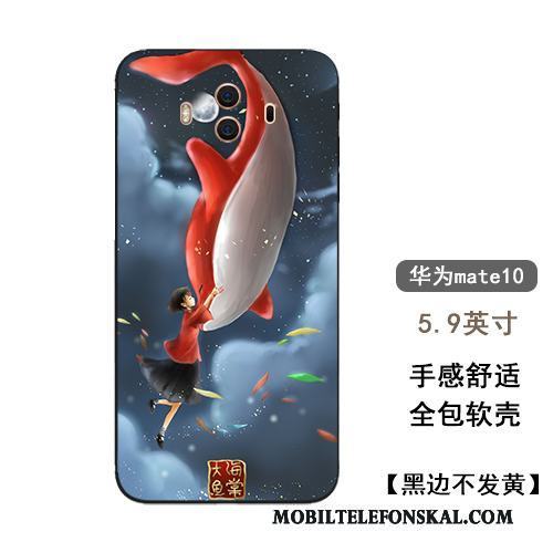 Huawei Mate 10 Skal Telefon All Inclusive Par Fodral Personlighet Kinesisk Stil Trend Varumärke