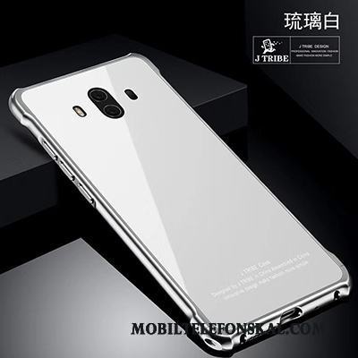 Huawei Mate 10 Skal Telefon Fodral Tre Försvar Skydd Trend Röd Frame