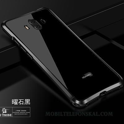 Huawei Mate 10 Skal Telefon Fodral Tre Försvar Skydd Trend Röd Frame